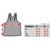 FITNESS AUTHORITY Bezrękawnik TANK TOP Power Pit kolor biały